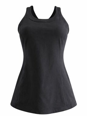 Lululemon Black Athletic Tank w/ Built-In Bra – Women’s Size 8